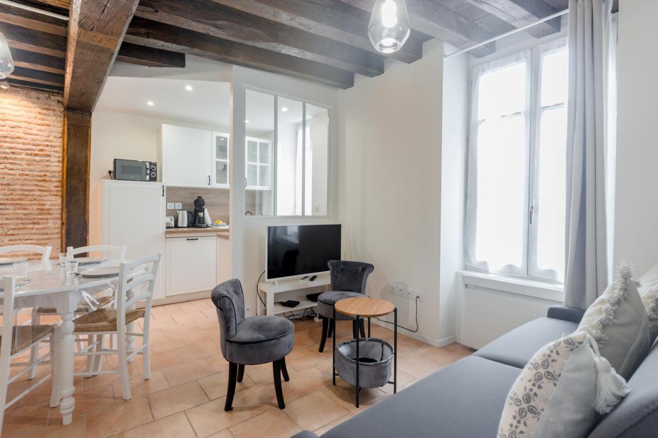 Ferienwohnung Au Bourg Neuf Orléans Exterior foto