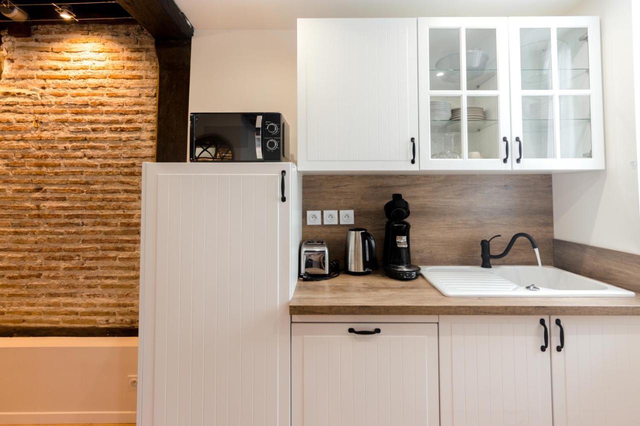 Ferienwohnung Au Bourg Neuf Orléans Exterior foto